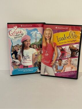 American Girl DVD Set - Pink, Red